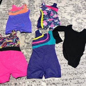 Danskin leotards size 6/6x